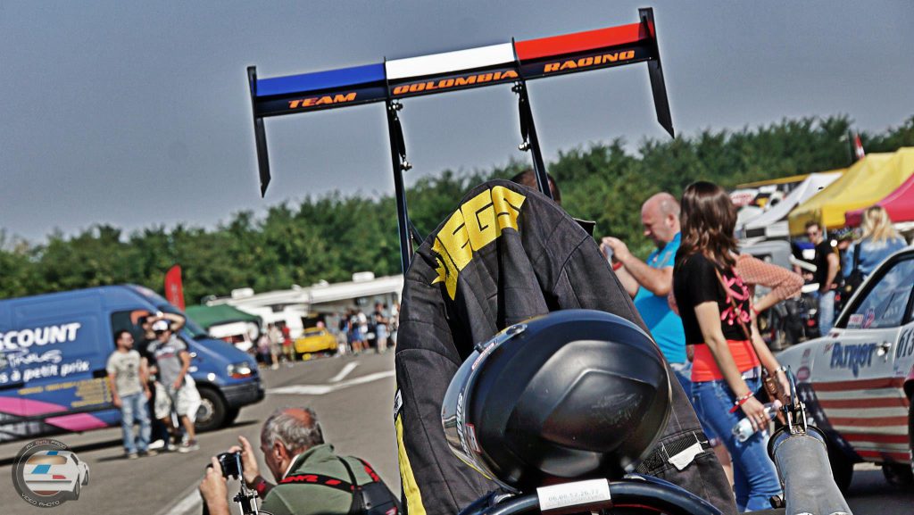 Dragster de la Team Colombia Racing